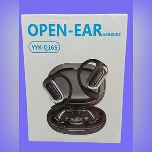YYK-Q16S Open-Ear Wireless Earbuds. Ergonomic design, curved to fit your ear.NEW